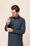 P-BLUE-BLENDED-SHALWAR SUIT - (GSSW23-085)