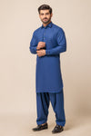 D-BLUE-BLENDED-SHALWAR SUIT - (GSSW23-086)