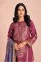 PURPLE-JACQUARD-3 PIECE (HBN233P04)