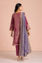 PURPLE-JACQUARD-3 PIECE (HBN233P04)