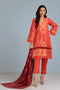 ORANGE-JACQUARD-3 PIECE (HBN233P12)