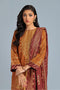 BROWN-JACQUARD-3 PIECE (HBN233P14A)