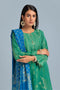 GREEN-JACQUARD-3 PIECE (HBN233P16B)