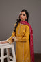 OCHRE-JACQUARD-3 PIECE (JAS233P13)