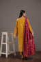 OCHRE-JACQUARD-3 PIECE (JAS233P13)