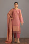 PINK-JACQUARD-3 PIECE (JAS233P17)