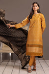 MUSTARD-JACQUARD-3 PIECE (JAS233P20)