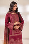 MAROON-JACQUARD-3 PIECE (JAS233P23)