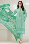 GREEN-DYED JACQUARD-3 PIECE (JRS233P17)