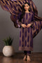 PURPLE-JACQUARD-3 PIECE (JSS233P08)