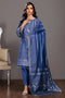 BLUE-JACQUARD-3 PIECE (JSS233P14)