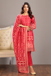 RED-JACQUARD-3 PIECE (JSS233P17)