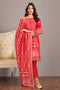 RED-JACQUARD-3 PIECE (JSS233P17)