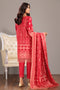 RED-JACQUARD-3 PIECE (JSS233P17)