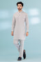 R-DENIM-BLENDED-Kurta Pajama Trouser - (KSB23-006)