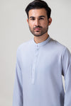 W-GREY-BLENDED-KURTA SHALWAR - (KSRB23-003)