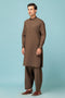 UMBER-COTTON-KURTA SHALWAR - (KSRB23-014)