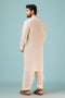 W-CREAM-BLENDED-KURTA SHALWAR - (KSRB23-034)