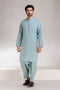 SKY-COTTON-KURTA SHALWAR  (KSRS23-011)