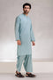 SKY-COTTON-KURTA SHALWAR  (KSRS23-011)