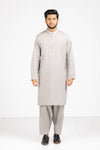 ASH+GRAY-COTTON-KURTA SHALWAR (KSRS23-029)