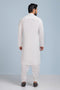 EG-WHITE-BLENDED-KURTA SHALWAR (KSRS23-030)