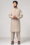 SAND-BLENDED-KURTA SHALWAR (KSRS23-046)