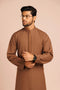 C-BROWN-BLENDED-KURTA SHALWAR (KSRS23-049)