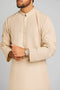 BEIGE-BLENDED-KURTA SHALWAR (KSRS23-050)