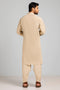 BEIGE-BLENDED-KURTA SHALWAR (KSRS23-050)