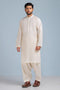 CREAM-BLENDED-KURTA SHALWAR (KSRS23-062)