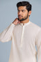 CREAM-BLENDED-KURTA SHALWAR (KSRS23-062)