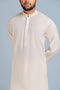 CREAM-BLENDED-KURTA SHALWAR (KSRS23-062)