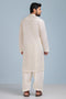 CREAM-BLENDED-KURTA SHALWAR (KSRS23-062)