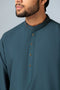 D-GREEN-BLENED-KURTA SHALWAR (KSRS23-067)