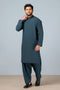 D-GREEN-BLENED-KURTA SHALWAR (KSRS23-067)