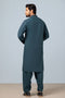 D-GREEN-BLENED-KURTA SHALWAR (KSRS23-067)