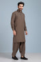 O-GREEN-BLENDED-KURTA SHALWAR (KSRS23-068)