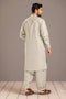 AVACADO-BLENDED-KURTA SHALWAR- (KSRS23-077)