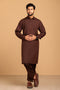 CHOCLAT-BLENDED-KURTA SHALWAR- (KSRS23-079)