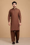 CHOCO-BLENDED-KURTA SHALWAR- (KSRS23-080)