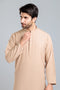 CAMEL-BLENDED-KURTA SHALWAR- (KSRS23-081)