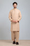 CAMEL-BLENDED-KURTA SHALWAR- (KSRS23-081)