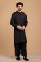 BLACK-BLENDED-KURTA SHALWAR- (KSRS23-083)