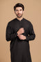 BLACK-BLENDED-KURTA SHALWAR- (KSRS23-083)