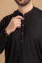 BLACK-BLENDED-KURTA SHALWAR- (KSRS23-083)