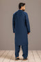 MN-BLUE-BLENDED-KURTA SHALWAR- (KSRS23-084)