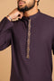 C-GRAPE-BLENDED-KURTA SHALWAR- (KSRS23-086)