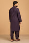 C-GRAPE-BLENDED-KURTA SHALWAR- (KSRS23-086)