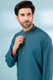 OCEAN-BLENDED-KURTA SHALWAR - (KSRS23-105)